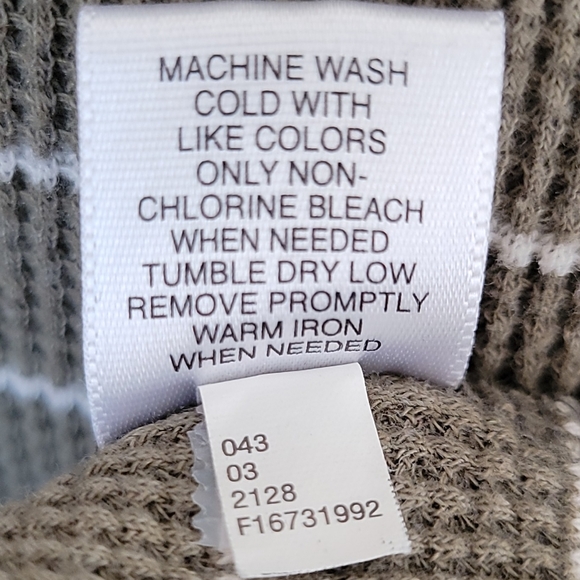 Merona Henley Textured Men's Long Sleeve Shirt - Picture 4 of 5